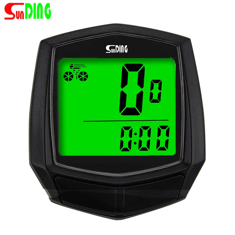 

SUNDING SD-581A Bike Wired Computer Speedometer Odometer Cycling Bicycle Waterproof Measurable Temperature Stopwatch