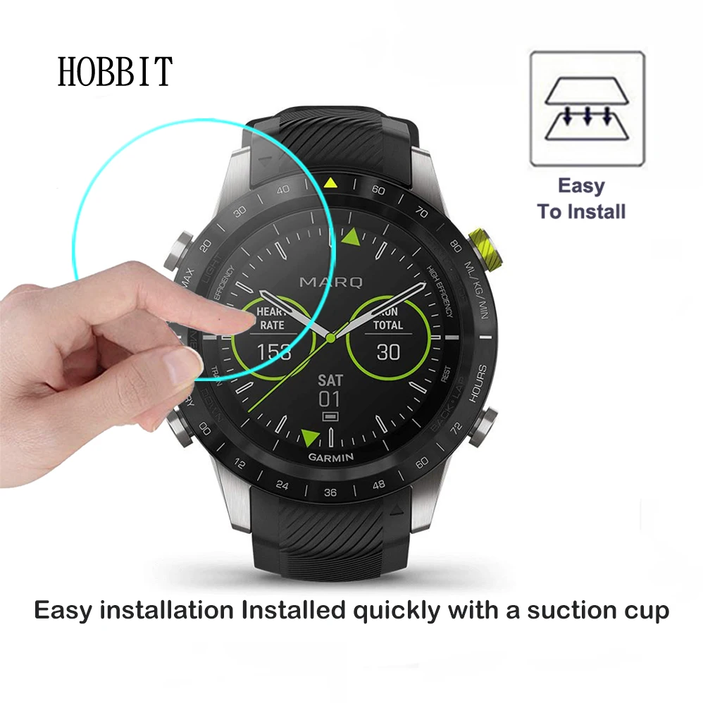 2 упаковки для смарт часов Garmin MARQ Athlete защита экрана из закаленного стекла 9H 2.5D