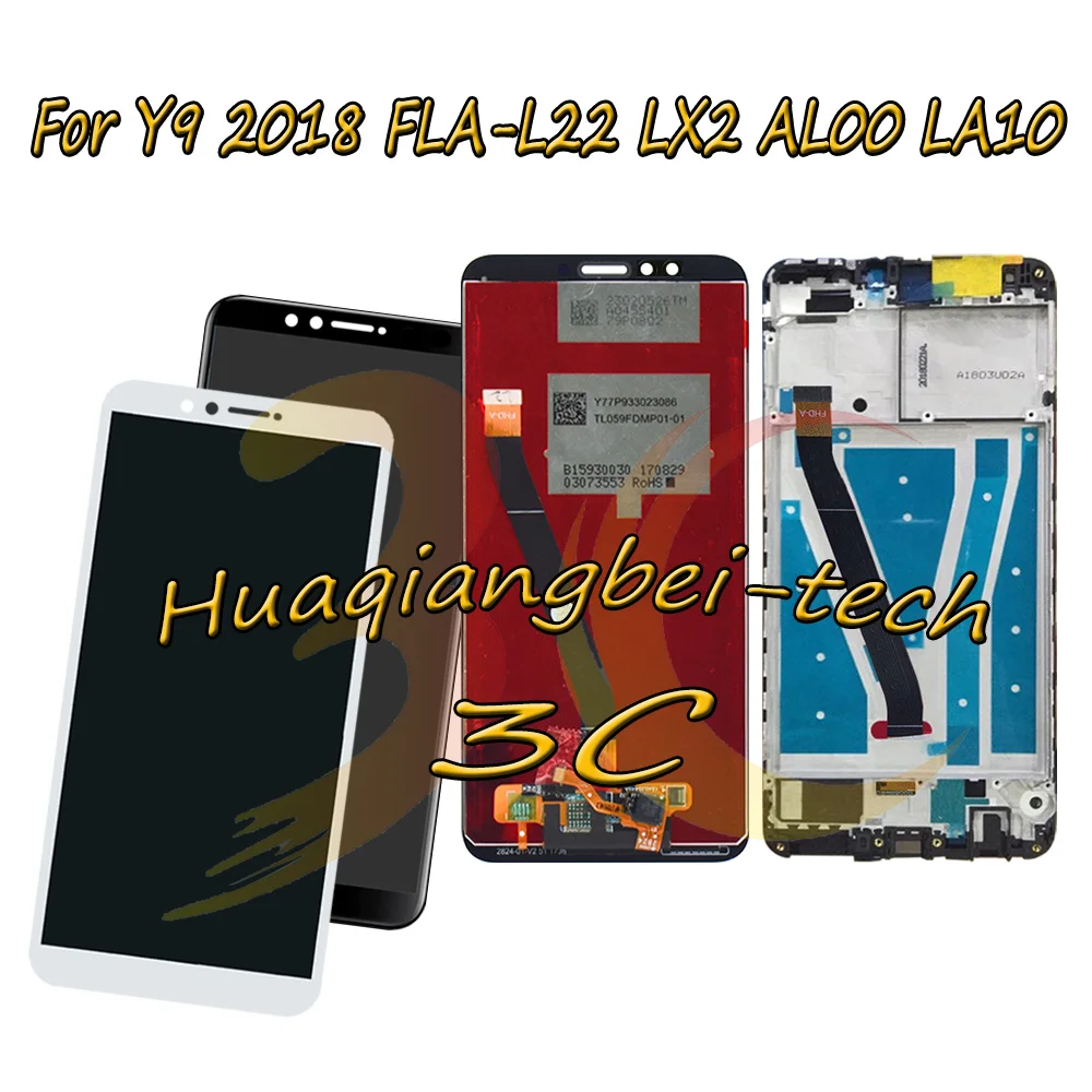 Новинка 5 93 дюйма для Huawei Y9 2018 дюймов Женский Стандартный Полный ЖК дисплей +