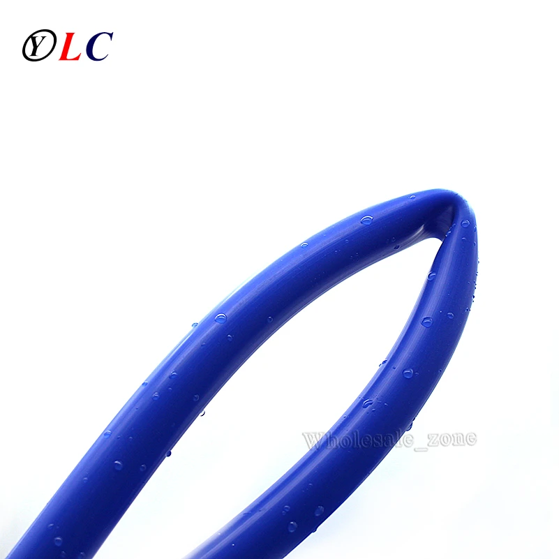 Синий 12*16 мм мягкая пищевая медицинская польза FDA силиконовая резиновая Гибкая водопроводная трубка/шланг/труба