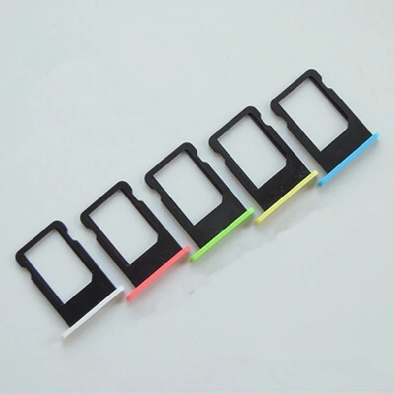 1PCS-100-best-quality-Colorful-Sim-Card-Tray-Slot-Holder-Replacement-for-Apple-iPhone-5C-Sim (4)