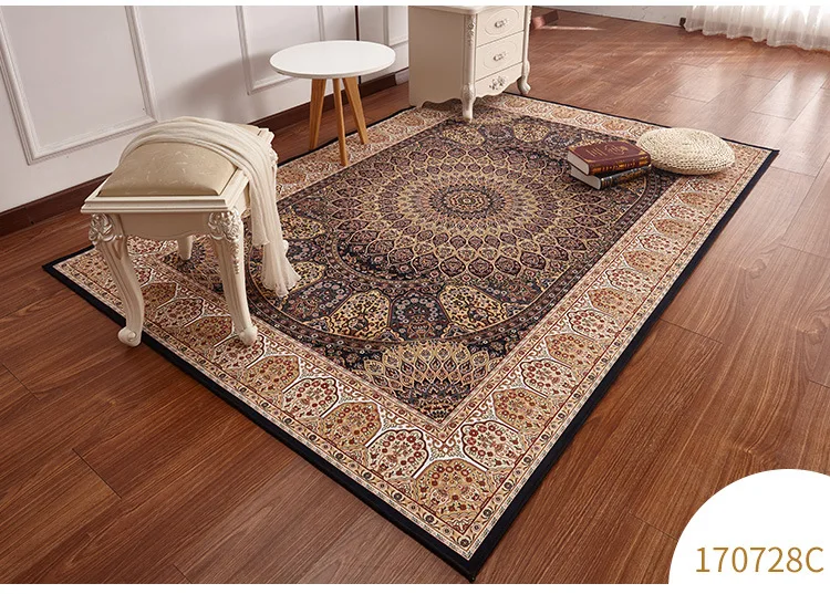 Персидские ковры для гостиной, домашний ковер, мягкий турецкий ковер для спальни, винтажный диван, журнальный столик, напольный коврик, ковер для Кабинета
