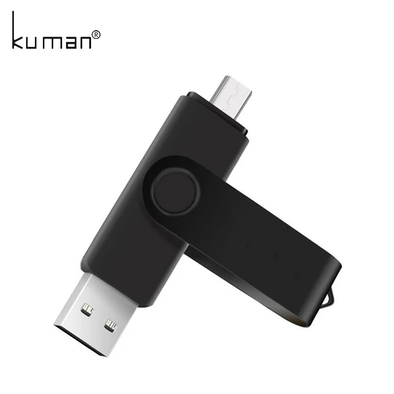 Kuman Usb OTG USB флеш накопитель для смартфонов/планшетов/ПК 4 ГБ 8 16 32 64 128