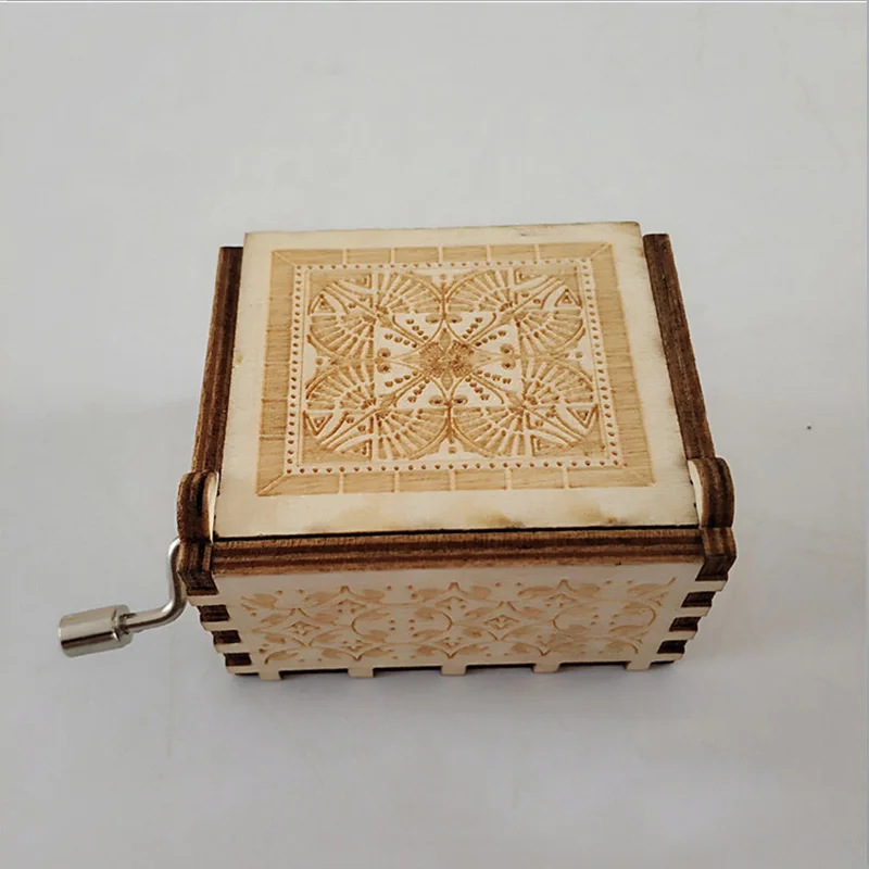 harri pottermusic box Antique carved wooden DIY Hand-cranked Wood box Color Black Christmas gift new year gift kids toys harri pottermusic box Antique carved wooden DIY Hand-cranked Wood box Color Black Christmas gift new year gift kids toys