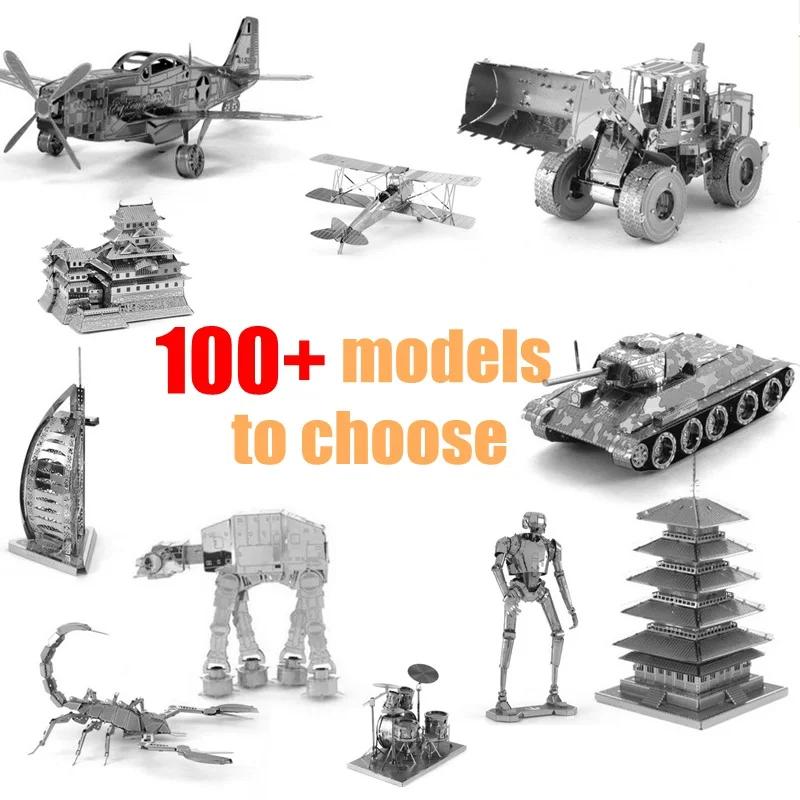 3D Metal Puzzle Model For Adult Children Intellectual Development Collection Educational Manual Puzzle Toys Jigsaw Puzzles 3D Metal Puzzle Model For Adult Children Intellectual Development Collection Educational Manual Puzzle Toys Jigsaw Puzzles