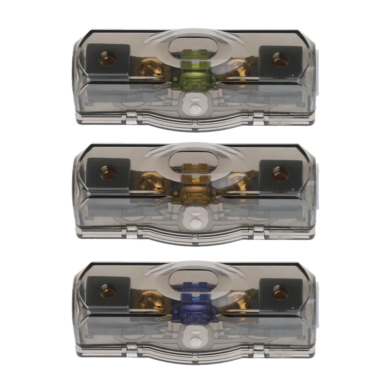 

60A/100A/150A Block Car Fuse Box Holder Stereo Seats Voltage Exposure Safe Durable Tool