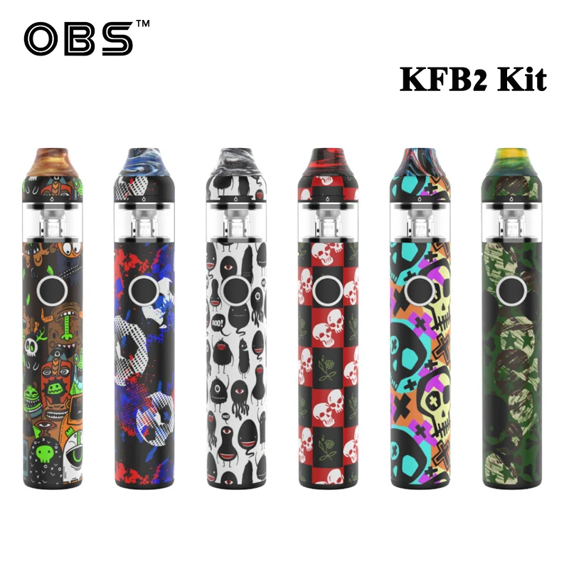 Оригинальный комплект OBS KFB2 с аккумулятором 1500 мАч электронная сигарета Vape Pen 2 мл
