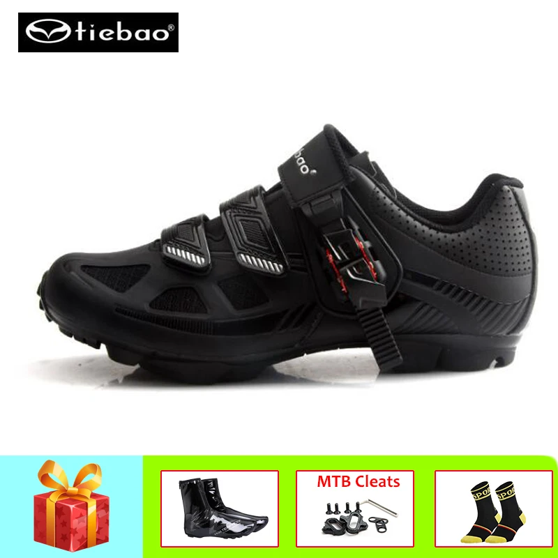 

TIEBAO sapatilha ciclismo mtb Mountain Bike Shoes Cycling Shoes Self-lock sneakers Men Mtb Wear-resistance Riding Bicycle Shoes