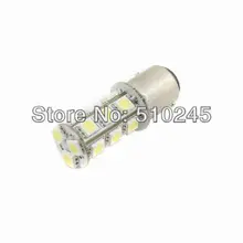 100x водить автомобиль S25 BA15S P21W 1156 BAY15D 1157 P21W/5 Вт 18 LED SMD 5050 18smd свет лампа белый красный желтый