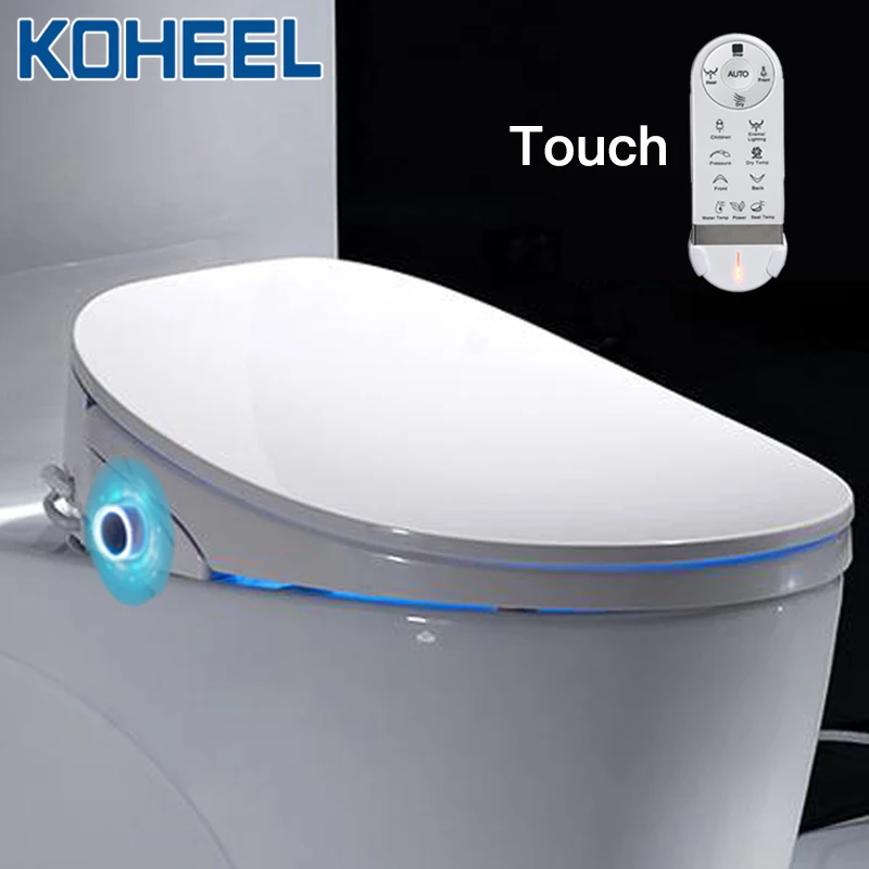 KOHEEL Temperare display Smart Toilet Cover Electric Remote Toilet Body