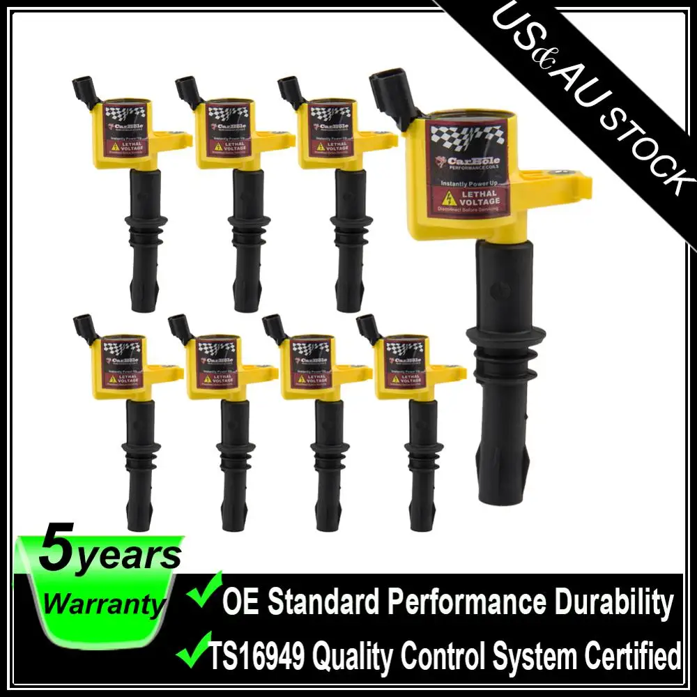 

8X Ignition Coils DG511 For Ford F150 F250 F350 F450 4.6/5.4L V8 TRITON 2004 2005 2006 2007 2008
