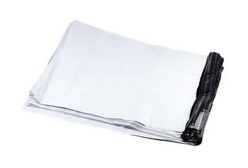 

17*26+4cm 100Pcs/ Lot Express Courier Mailer Pouch Soft Plastic Mailers Bag White Poly Mailing Storage Packing Express Envelope