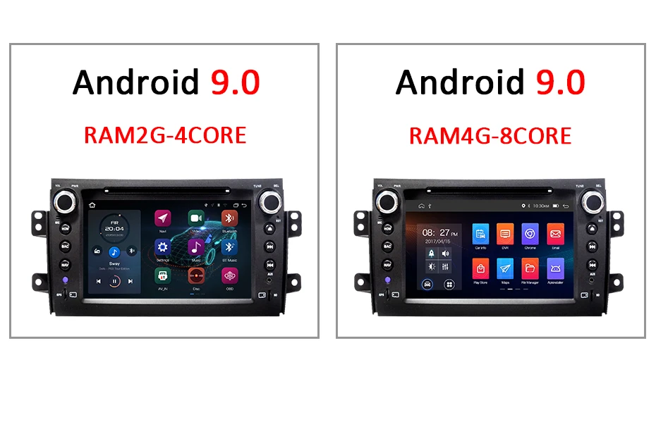 Best 8" DSP Android 9.0 4G 64G AV Output CAR GPS Radio For Suzuki SX4 2007-2013 DVD PLAYER Navigation Stereos Multimedia IPS screen 4