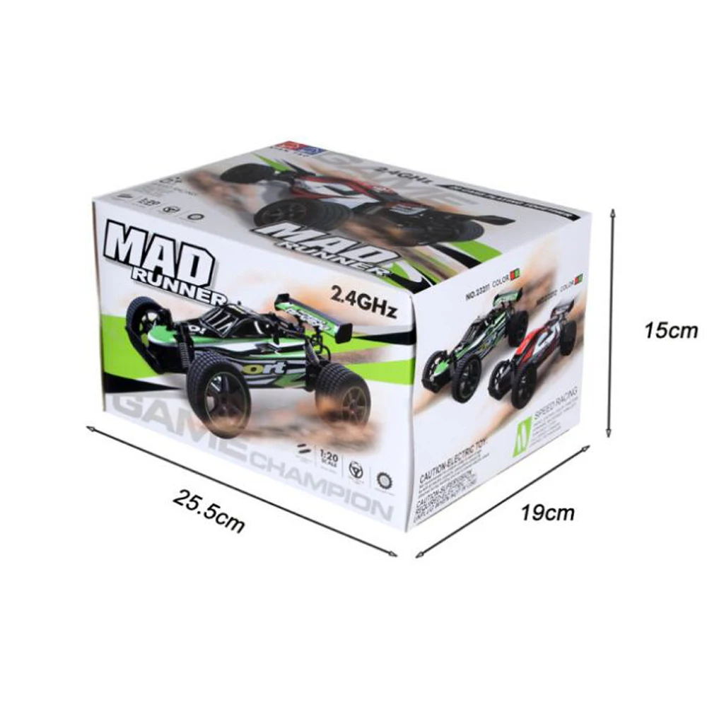 mad runner remote control car