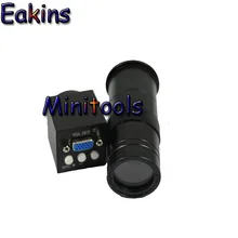 2016 NEW 2MP 1080P VGA outputs Industry Microscope Camera +130X C-mount Lens for LAB PCB Mobile phone repair