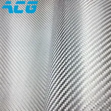 10 м/лот Гальваническое стекло волокно серебристое Углеволокно ткань