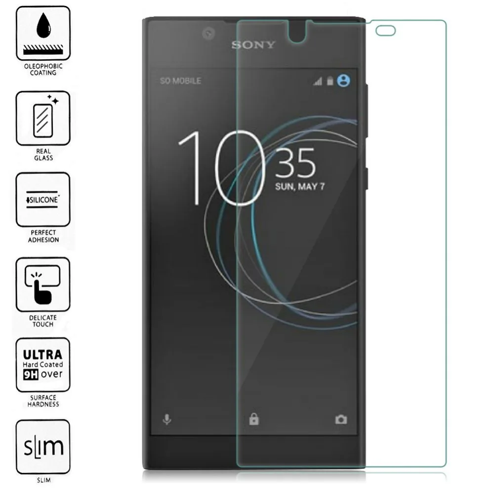 3 шт. 2.5D 0.26 мм 9 H Премиум закаленное Стекло для Sony Xperia L1 Экран протектор Закаленное Защитная пленка для Sony l1 Стекло