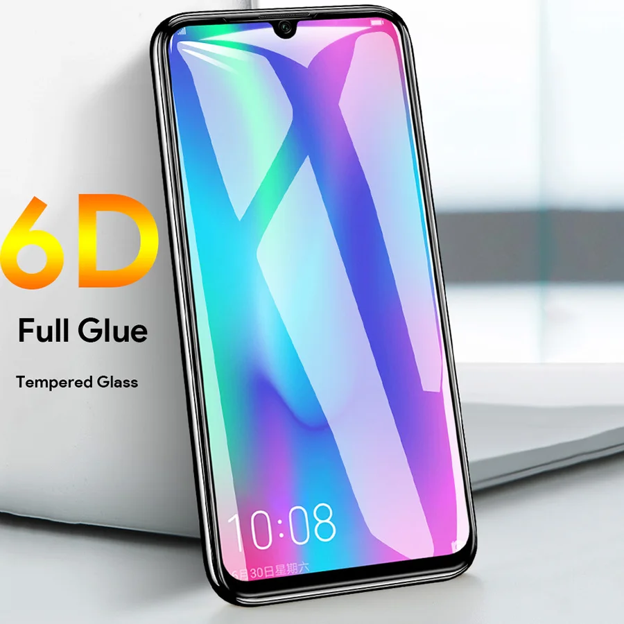 

6D Full Cover Protective Tempered Glass For Huawei Honor View 20 Screen Protector Film For Huawei P Smart 2019 POT-LX1 6.21inch