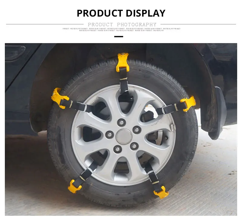 10pcs Car Snow Chain Auto Universal Winter Tires TPU Anti-Skid Wheel Tyre Snow Chains Auto Wheels Belt Car-Styling Accessories (6)