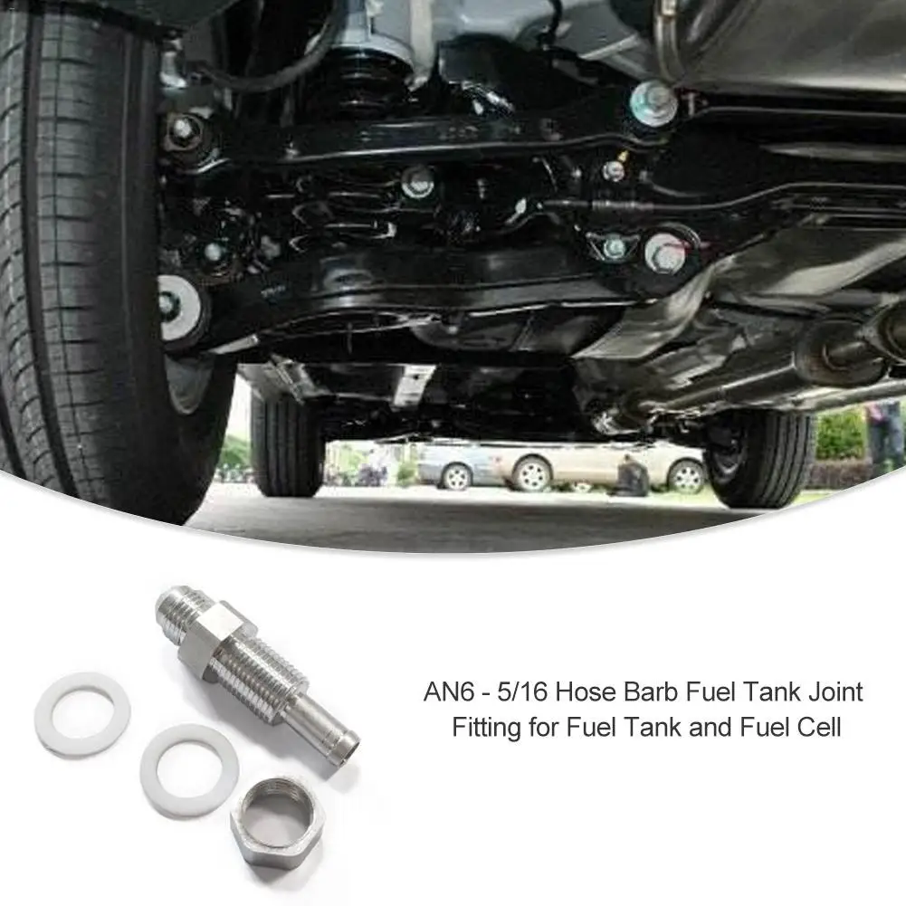 

Austin Mini AN6 - 5/16 Hose Barb Fuel Tank Joint Fitting For Fuel Tank And Fuel Cell 4g63 Wrx Renault 5 Gt Turbo