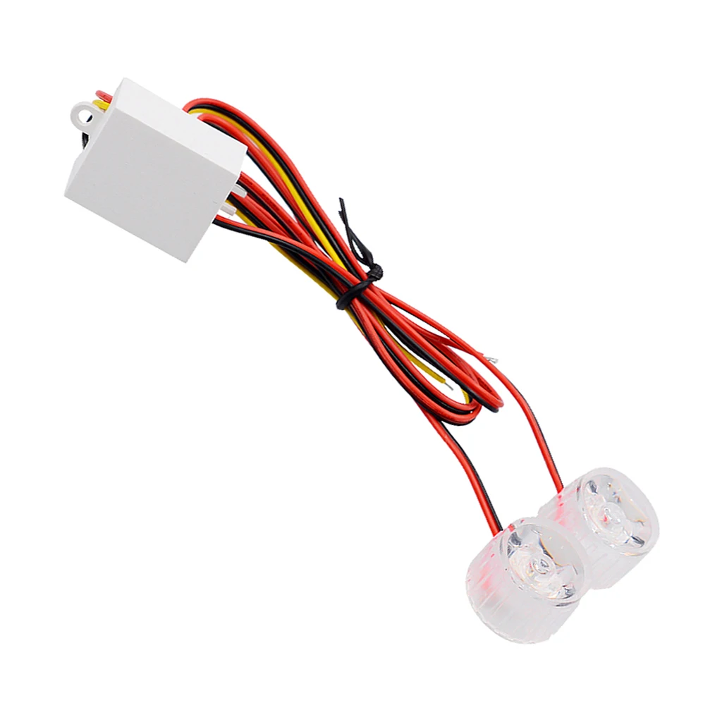 12-85V Car Flashing Emergency Warning LED Strobe Lights Flasher High Quality Long life Expectancy Super Bright & High Power
