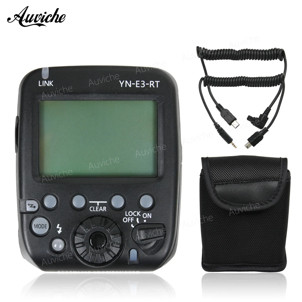

Yongnuo YN-E3-RT Flash Speedlite Wireless trigger transmitter TTL HSS for Canon camera& yongnuo YN600EX-RT Speedlite
