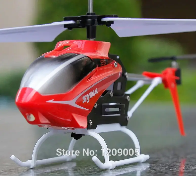 

F06666 Syma S5 Infrared Radio Remote Control Mini RC Helicopter with GYRO Anti-Shock RC Helicopter for Kid Children Gifts Copter