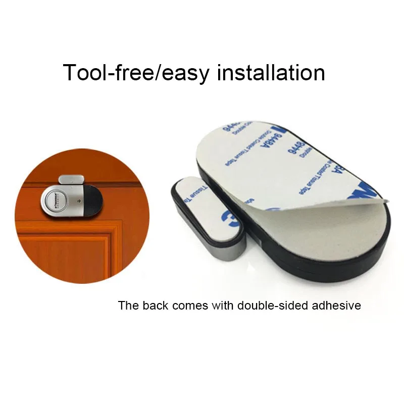Wireless Door Window Magnetic Sensor Detector Alarm Alert Siren for Smart Home House Security GY88