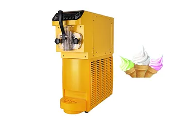 

Commercial Desktop small Ice cream making machine sundae ice cream maker Italian compressor Fruit yogurt ice cream machine