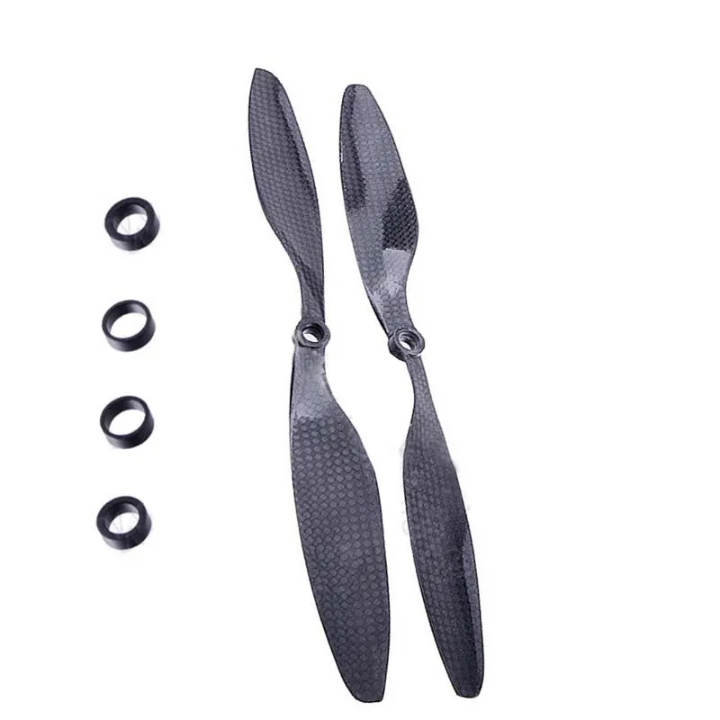 New 10 4 5 3K Carbon Fiber Propeller CW CCW 1045 1045R CF Props Props For