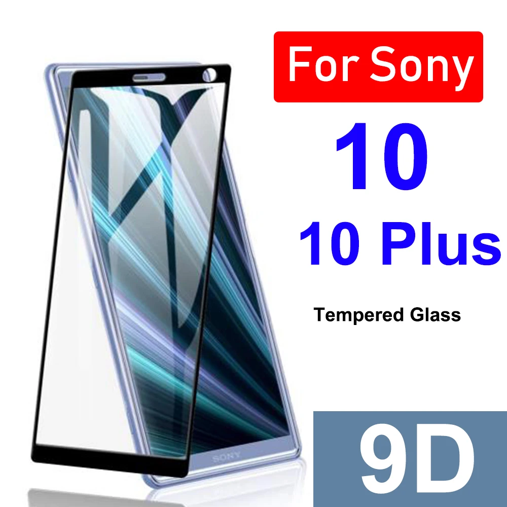 

Protective Glass For Sony Xperia 10 plus Tempered glas on the X10 1 0 Sonyxperia10 Sonyxperia10 Plus Screen Protector Tremp