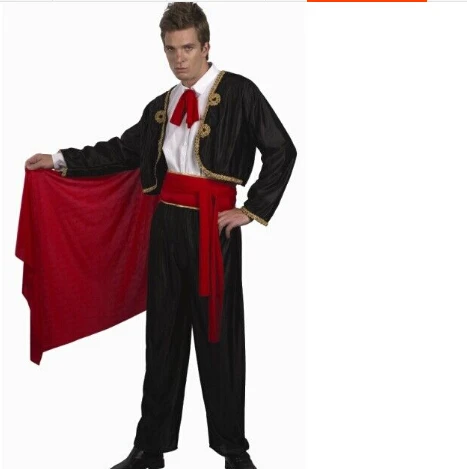 

2015 New Year Christmas cosplay costume adult men matador costumes stage clothes Halloween costume Cosplay clothing