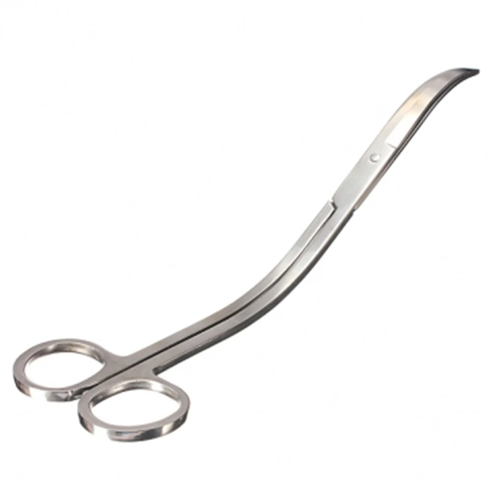 

High Quality Professional Aquarium Plant Wave Scissors Stainless Steel Polish Aquatic plants Shear Tools