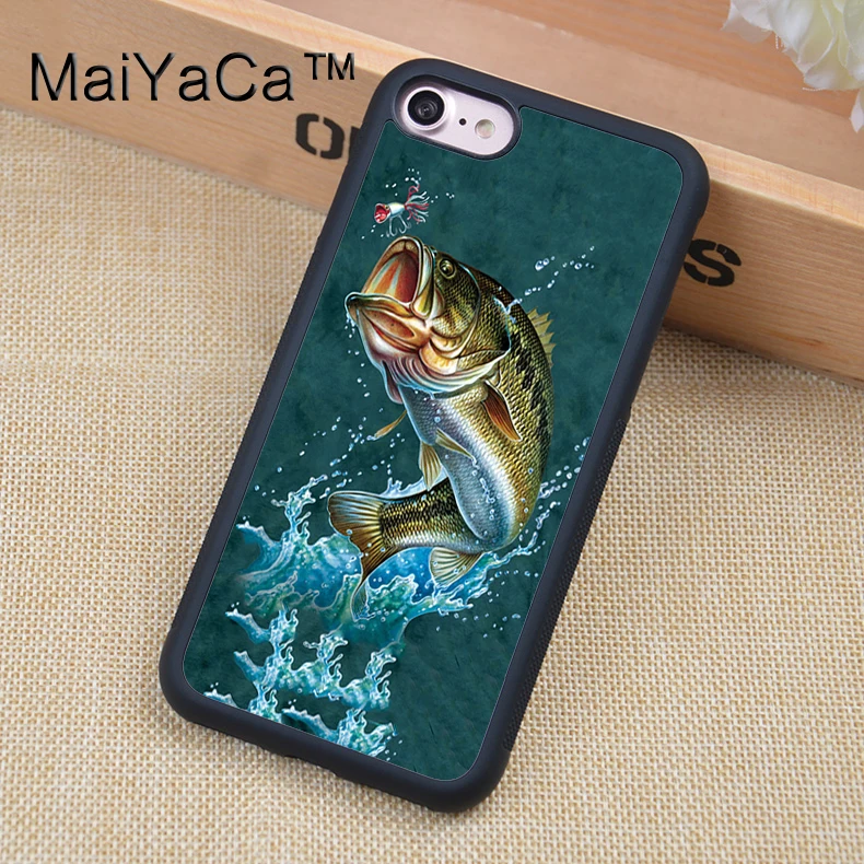 MaiYaCa fishing Printed Soft TPU Protective Shell Skin