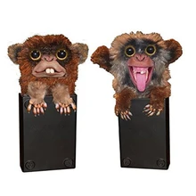 Finger Funny Monkey toys Pet Prankster Tricky Smile Finger Monkey Halloween Novelty Funny Toy for Children little monkey finger puppet book