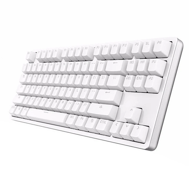 Xiaomi Yuemi MK01 87 клавишная механическая клавиатура LED подсветка из алюминиевого