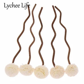 

5pcs Reed Diffuser Replacement Stick Wavy Rattan Reeds Through Flowers Diffusers Accessories Modern DIY Home Decor