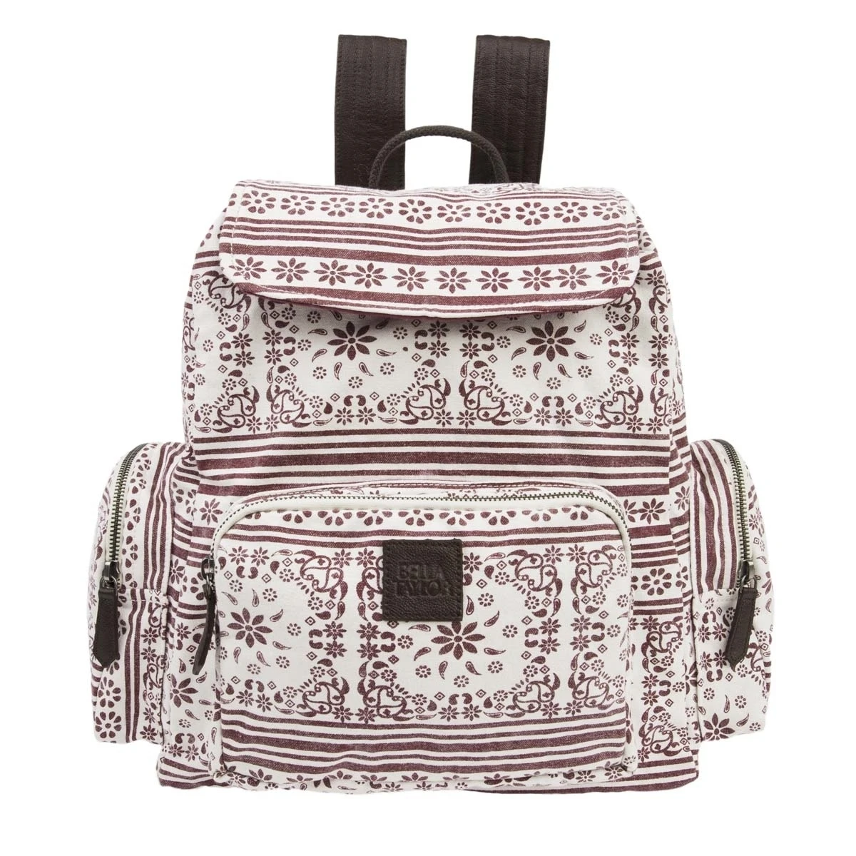 Bella Taylor Travel & Totes Kayla White Rucksack (1)