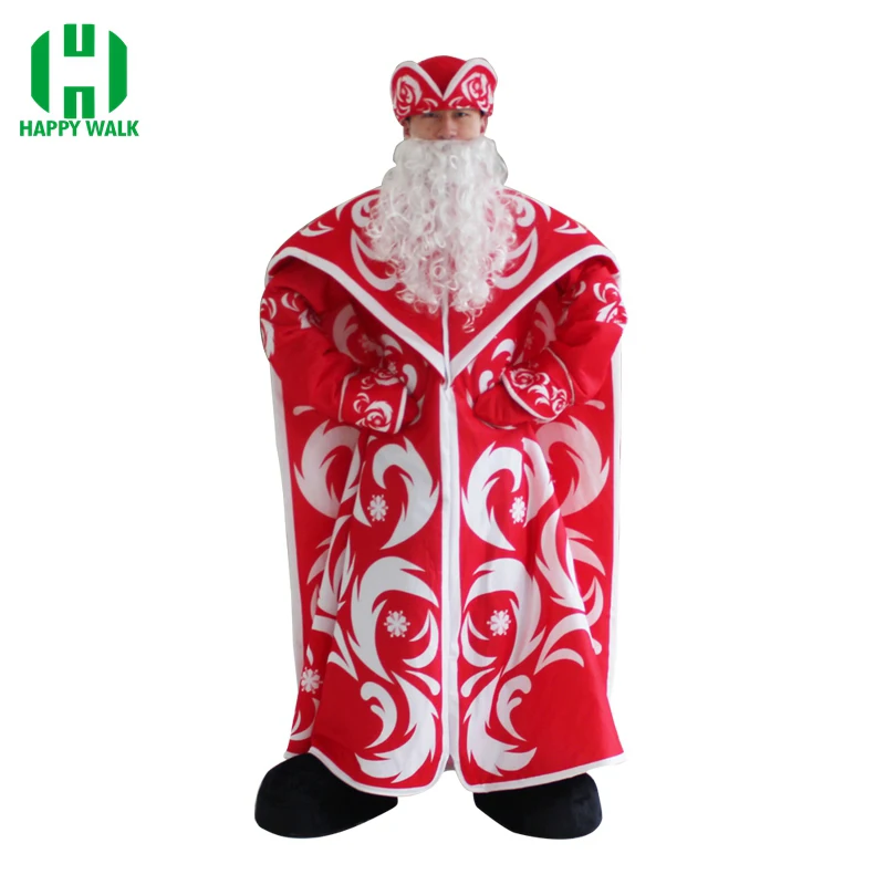 

Christmas Santa Claus Costumes Grandfather Frost Fancy Cosplay Costume Santa Claus Clothes Ded Moroz Costume Christmas Suit