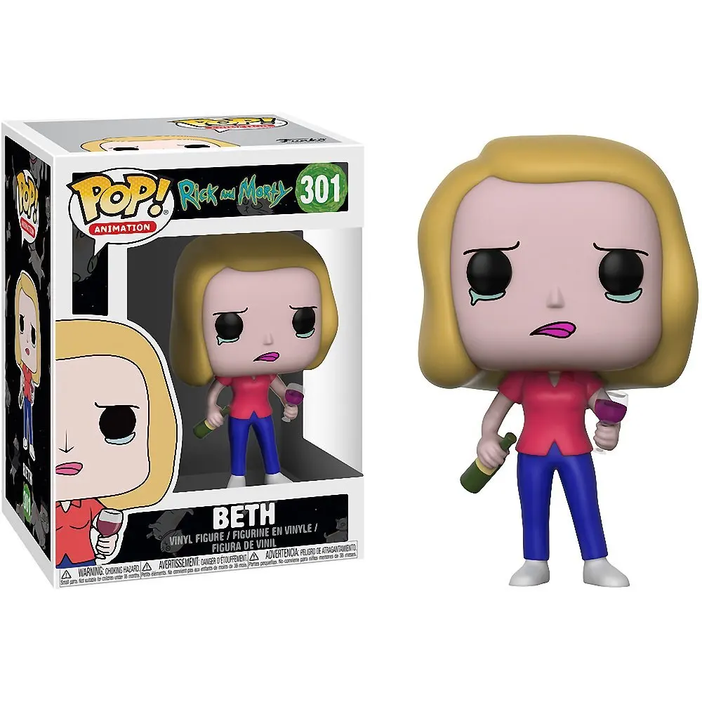 

Funko pop Official Rick & Morty - Beth Vinyl Action Figure Collectible Model Toy with Original Box