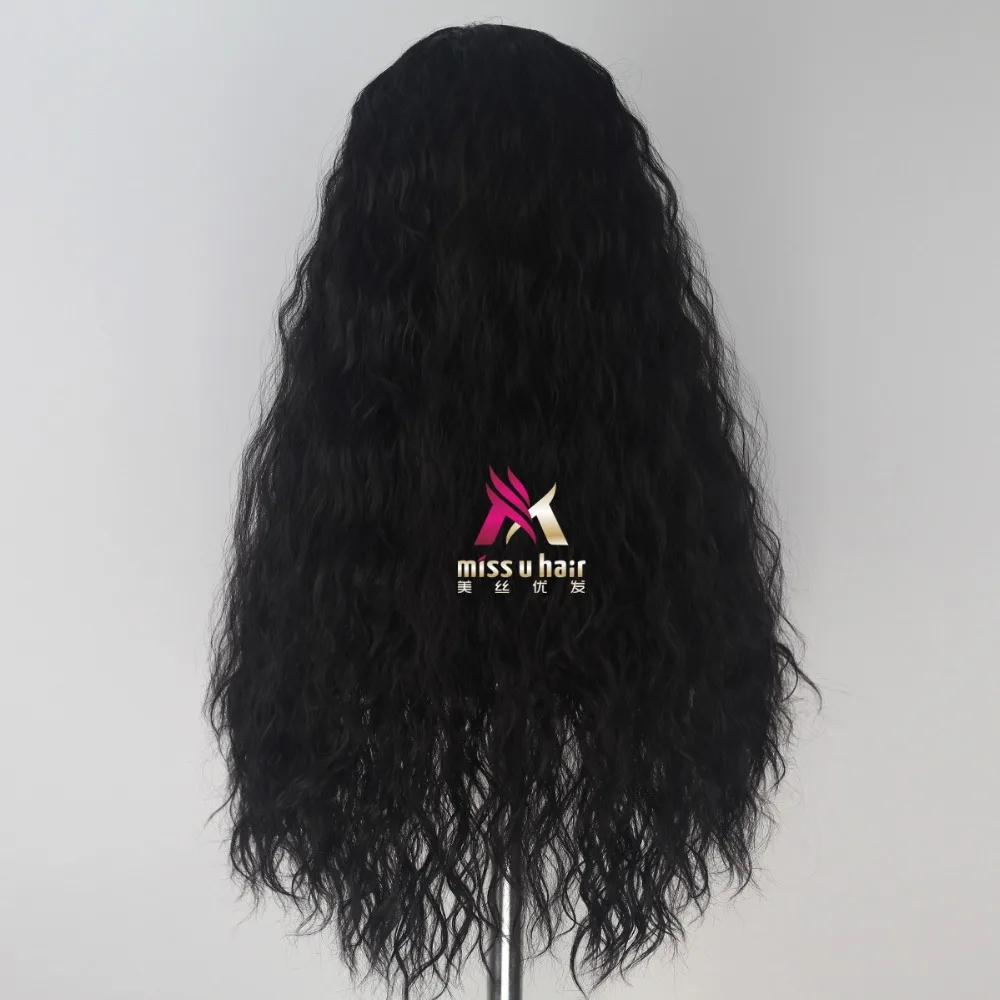 Hela косплей парик Тор Ragnarok черные длинные Кудрявые Волнистые Синтетические волосы для взрослых