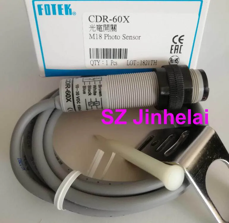 

Оригинальный фотоэлектрический переключатель FOTEK CDR-60X M18