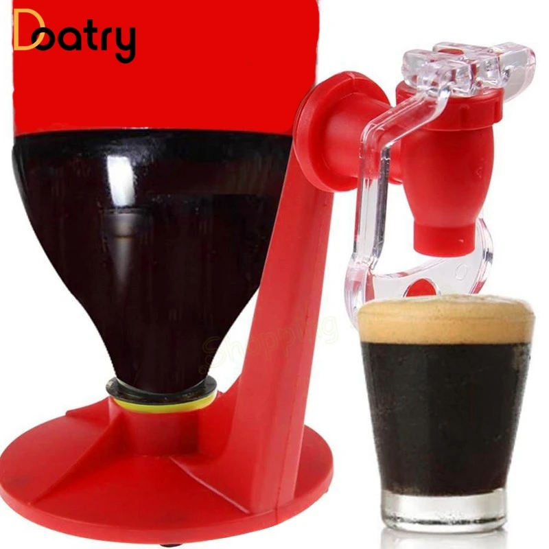 

Mini Upside Down Drinking Fountains Cola Beverage Switch Water Drinker Hand Pressure Water Dispenser Kitchen Bar Home Drink Tool