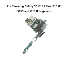 Полная рабочая б/у основная плата для samsung Galaxy S2 i9105 Plus i9105P материнская плата с чипами с прошивкой системы Andorid