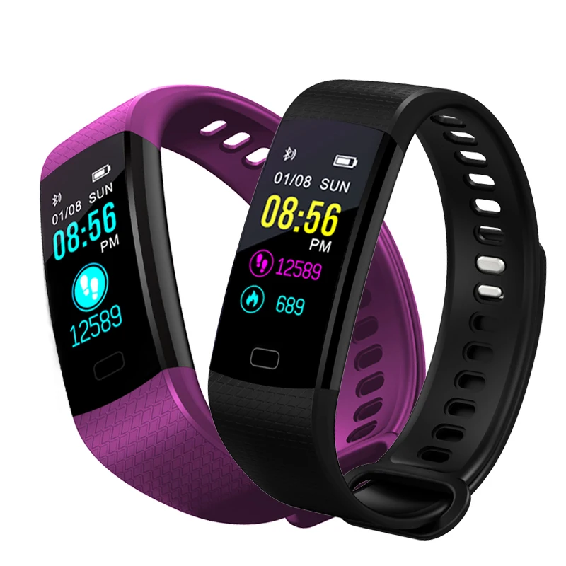 

BANGWEI Smart Watch Men Waterproof Sport Fitness Watch Heart Rate Monitoring Wristband Support USB Charging Men Smart Watch