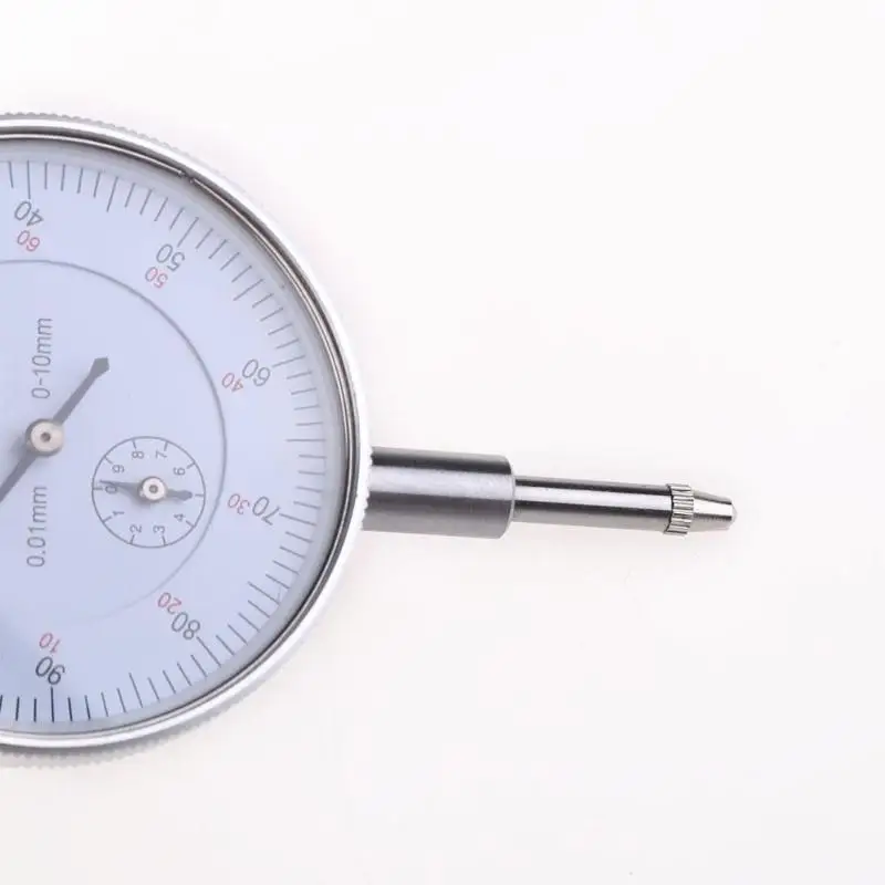 Precision 0.01mm Dial Indicator Gauge 0-10mm Meter Precise 0.01mm Resolution Indicator Gauge mesure instrument Tool dial gauge