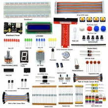 Adeept New Starter Kit for Raspberry Pi 3 2 Model B/B+ Python with Guide Book 40-Pin GPIO Board Book headphones diy diykit