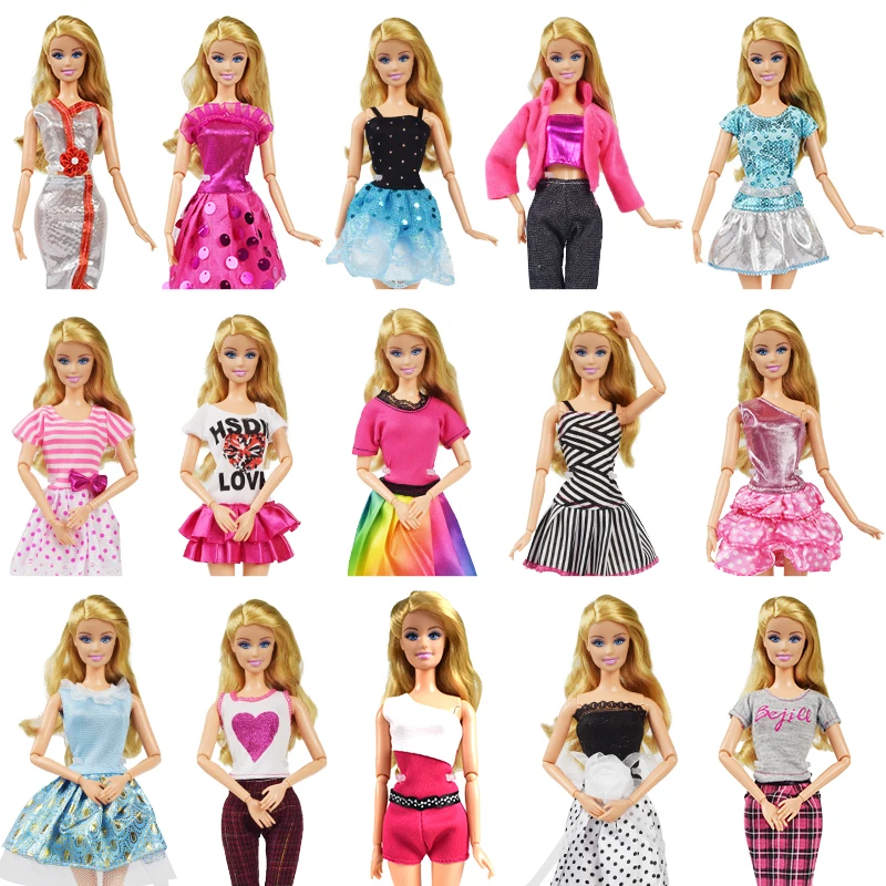 Hot Fashion Party High Quality Doll Clothes Cute Dress Casual Clothes
