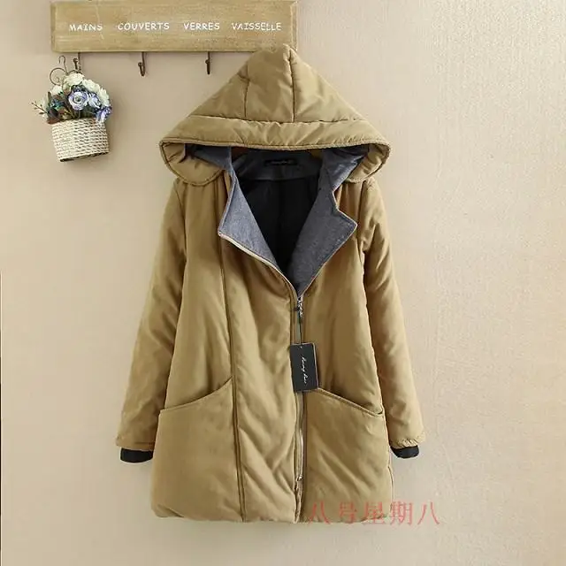 Women Winter Autumn Jacket Loose Plus Size 4XL Winter Coats Cotton Padded Wool Jackets 2018 New Winter Women Coat AS029 (5)