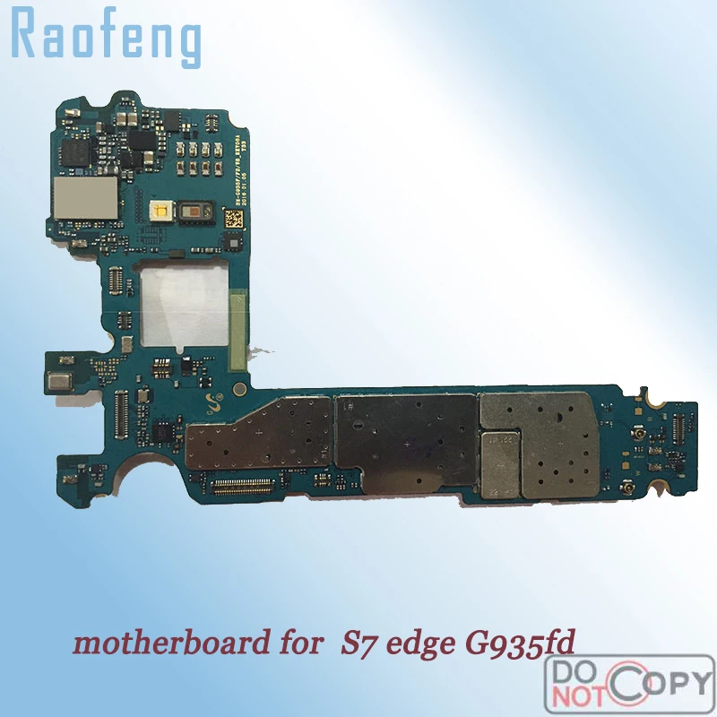 Raofeng dual sim разблокирована для samsung galaxy S7 edge G935fd материнская плата вся функция материнская плата с полной логика чипа